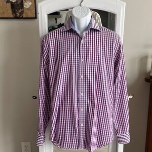 Bugatchi Uomo dress shirt. Size M